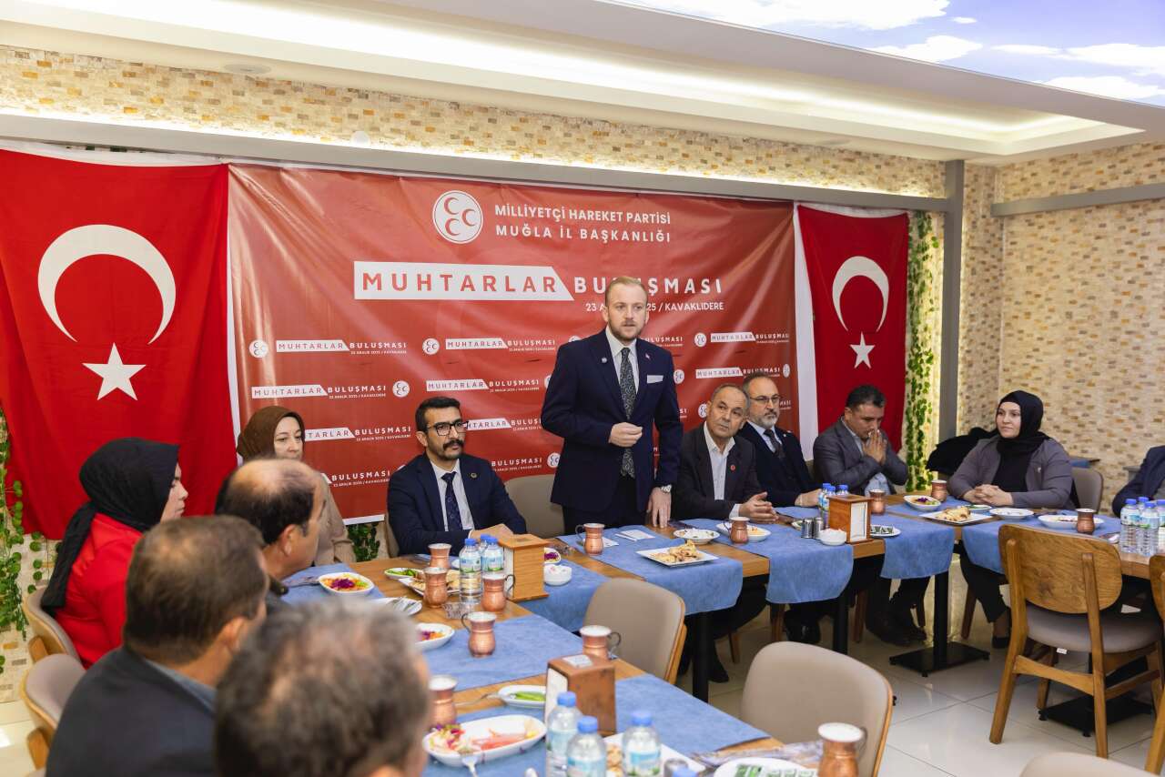 MHP Muğla İl Başkanı Burak Demirel, 11. Muhtarlar Toplantısını Kavaklıdere’de Gerçekleştirdi 10